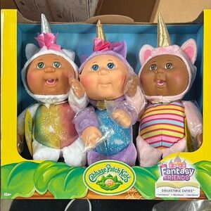 Cabbage Patch Kids Fantasy Friends Collectible Cutie - 3 Pack
